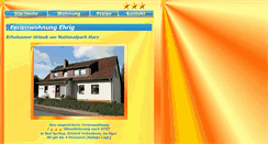Desktop Screenshot of ferienwohnung-ehrig.harz.de
