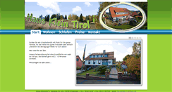 Desktop Screenshot of haus.klein-tirol.harz.de