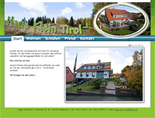 Tablet Screenshot of haus.klein-tirol.harz.de