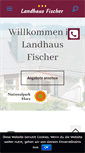 Mobile Screenshot of landhaus-fischer.harz.de