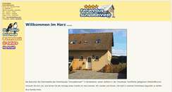 Desktop Screenshot of ferienhaus-schwalbennest.harz.de