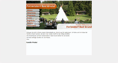 Desktop Screenshot of feriendorf-bad-grund.harz.de