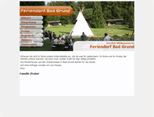 Tablet Screenshot of feriendorf-bad-grund.harz.de