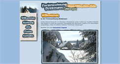 Desktop Screenshot of ferienwohnung-brinkmann.harz.de