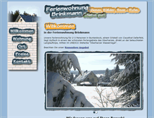 Tablet Screenshot of ferienwohnung-brinkmann.harz.de