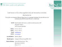 Tablet Screenshot of haus-evi.harz.de