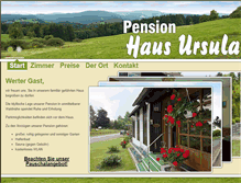 Tablet Screenshot of pension-ursula.harz.de