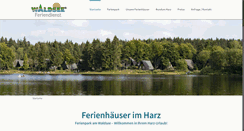 Desktop Screenshot of ferienpark.harz.de