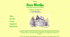 Desktop Screenshot of haus-martha.harz.de