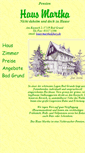 Mobile Screenshot of haus-martha.harz.de